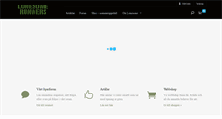 Desktop Screenshot of lonesomerunners.com
